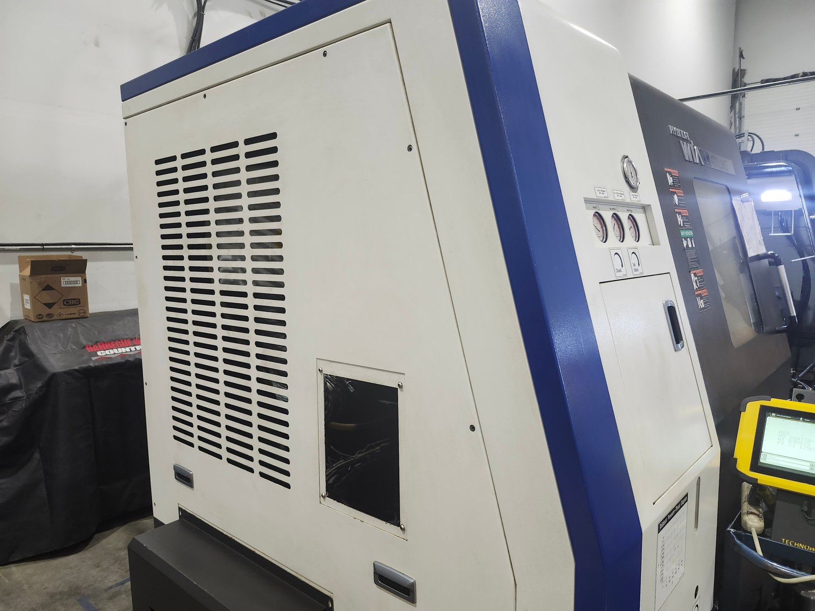 CNC Front Side View