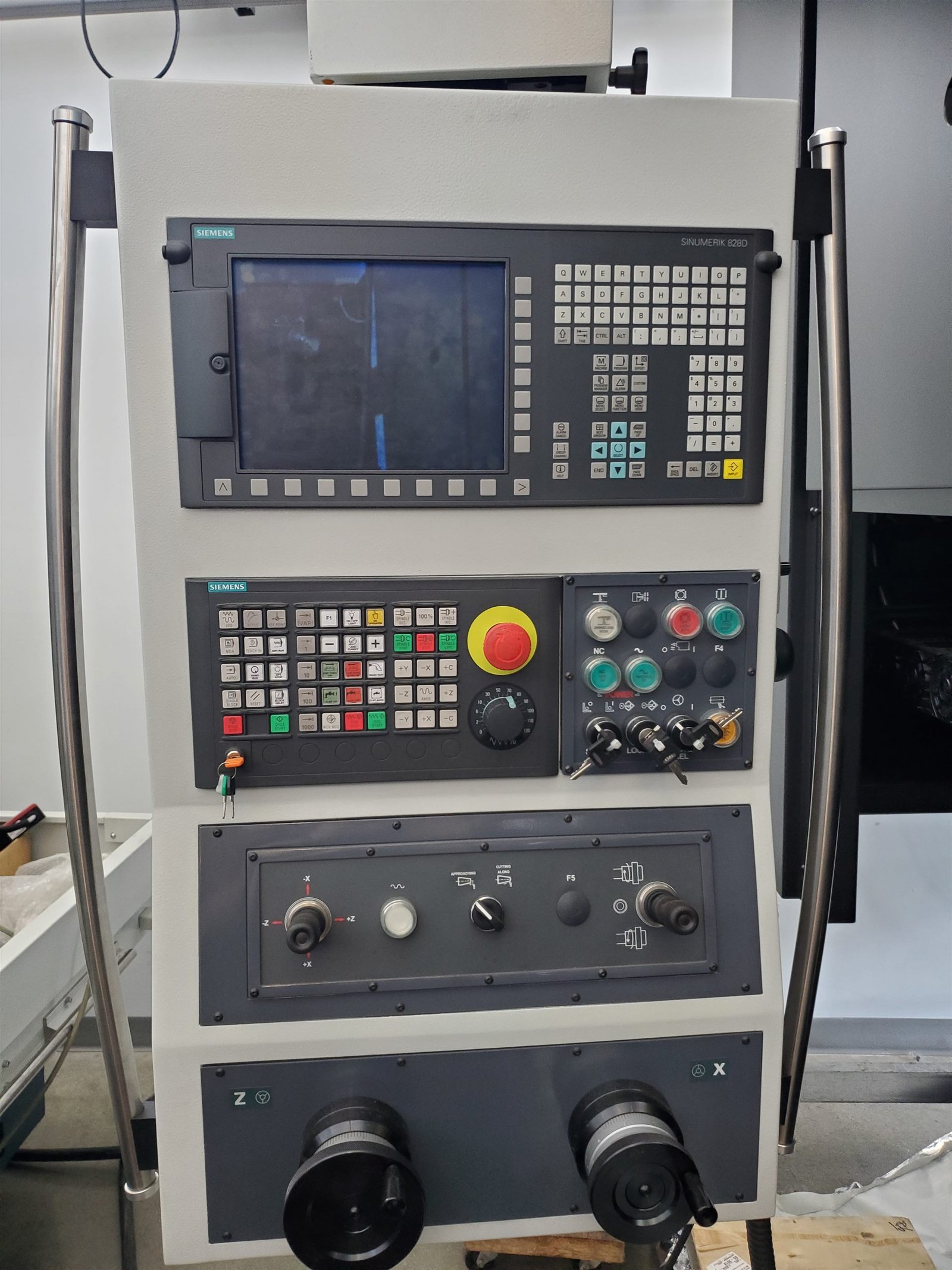 CNC machine control panel