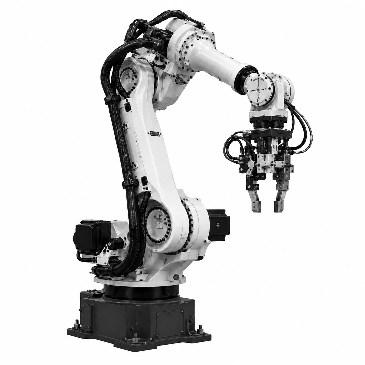 Industrial robotic arm for CNC automation